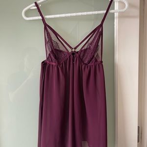 Victoria Secret lace and sheer babydoll